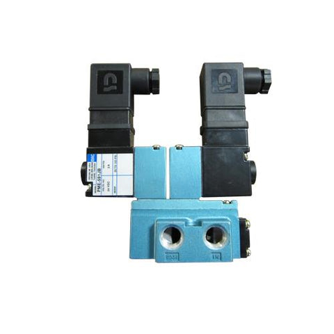 MAC, 922B-PM-591JB, Directional Air Valve, 4 Way, 1/4 in. NPT, 24VDC