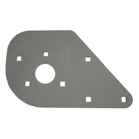 Automotion, 030209, End Plate, 6 in., 1 3/16 in. DIA Shaft
