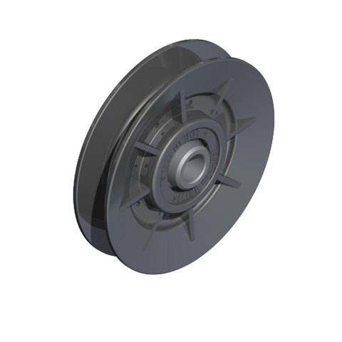 Fenner, VA4002 W/CB0004, Sheave, 4 in. DIA, 1/2 in. Bore
