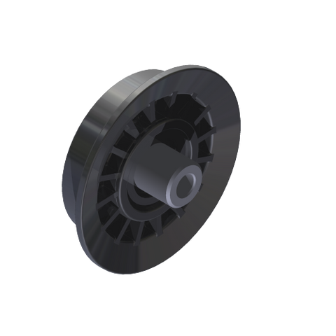 Fenner, VX0246, Sheave, 3.6 in. DIA, 3/8 in. Bore
