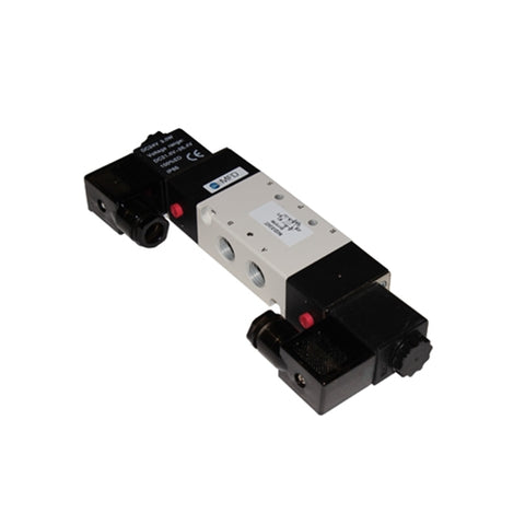 Bimba, M4V320-08-24VDC, Double Solenoid Valve, 4 Way, 2 Position, 1/4 NPT, 24VDC