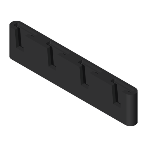 Automotion, 711428, Autosort 13 Pusher Pad, 4 1/4 in.Black,