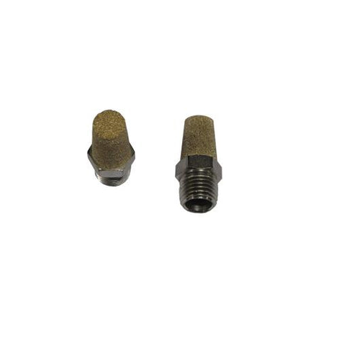 Arrow, ASP-M, Sintered Bronze Muffler, 10-32 Male Thread