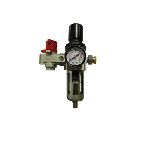 Automotion, 720635, High Pressure Filter/Regulator Assembly, 3/8 in. NPT, 1/2 in. OD