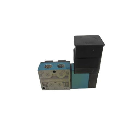 MAC, 46A-AA1-JDA0-1JJ-8333, Single Solenoid Valve, 4 Way, 2 Position, 1/8 in. NPT