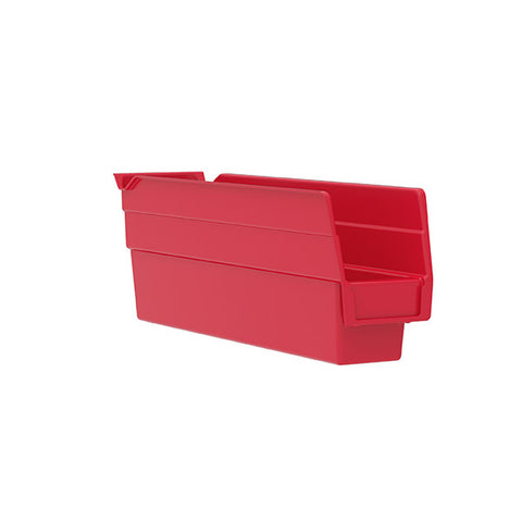 Akro Mils Shelf Bin, 11 5/8 IN x 2 3/4 IN x 4 IN, PK of 24
