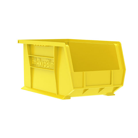 Akro Mils Hang and Stack Bin 10 3/4 IN x 8 1/4 IN x 7 IN PK of 6